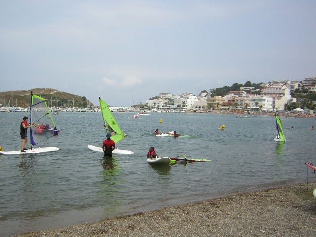 Windsurf en Girona